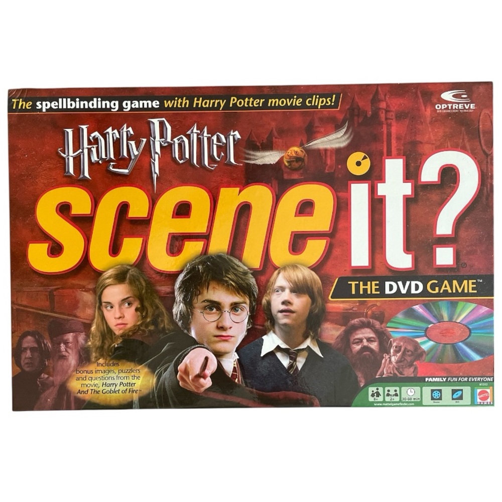 Vintage Mattel Harry Potter Scene It? - The DVD Game